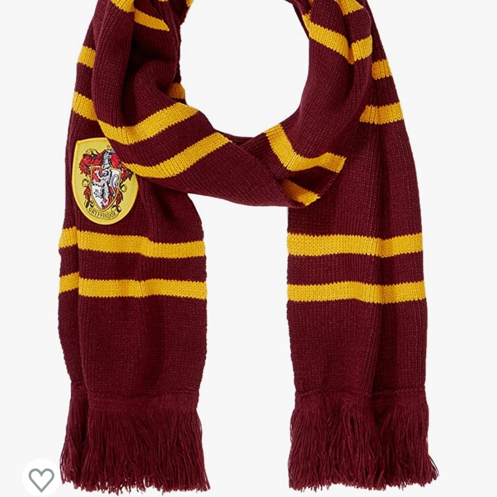 Harry Potter Gryffindor Scarf - Official - Authentic - Ultra Soft Knitted Fabric